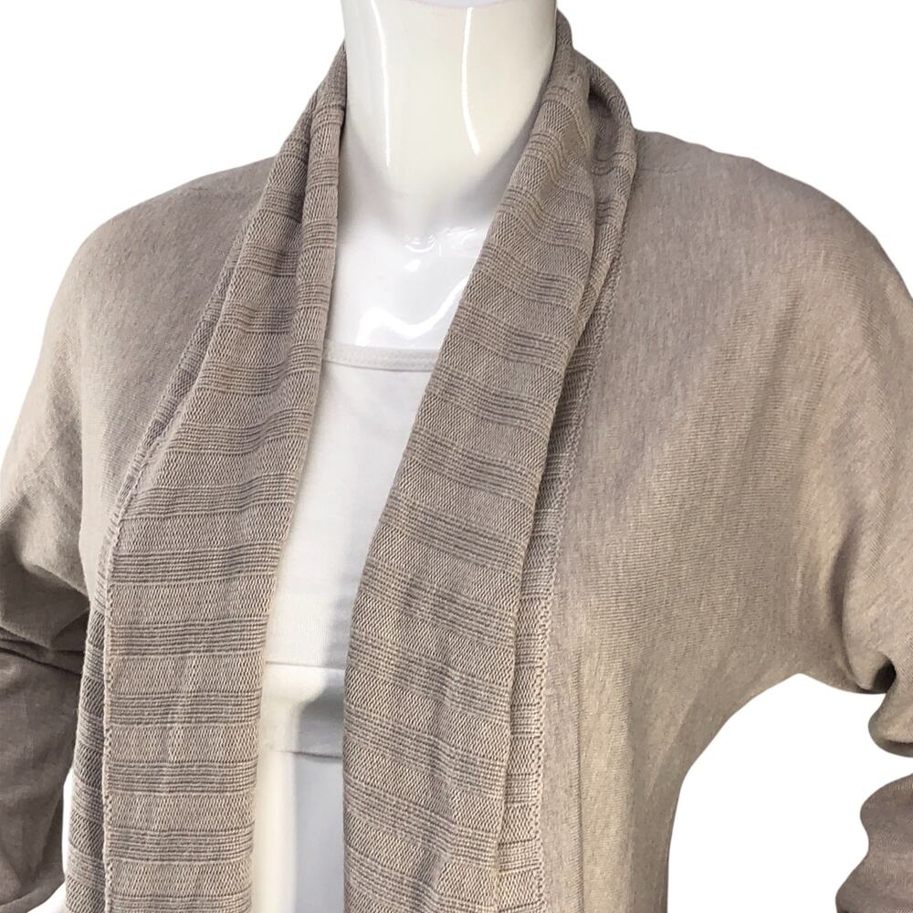 Joan Vass Studio Womens Size S Cardigan Open Front Sweater Knit - Picture 2 of 15